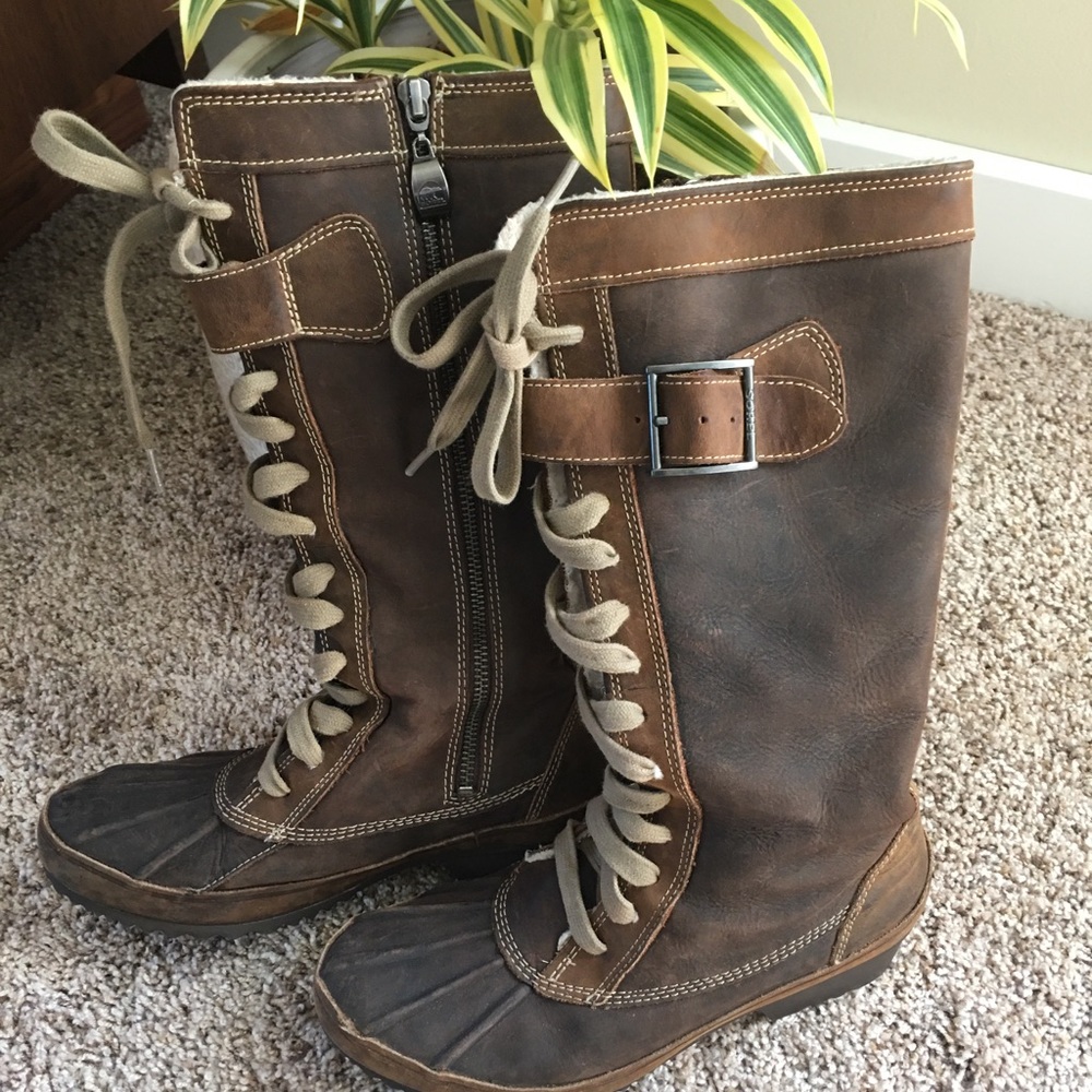 SOREL Earhart Boots, size 8